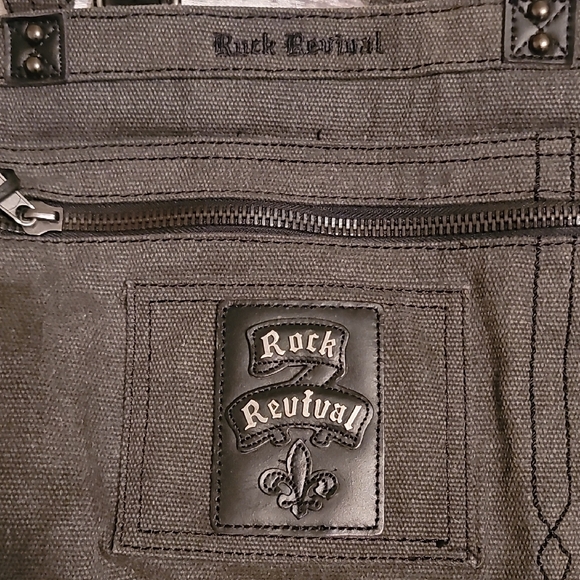 Rock Revival Black Men's Bag - Picture 2 of 8